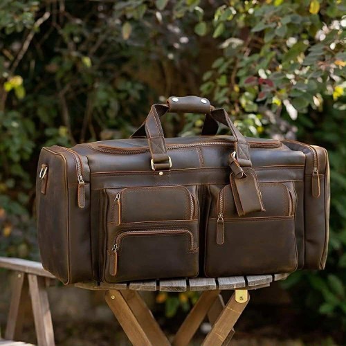 Leather Hand Luggage