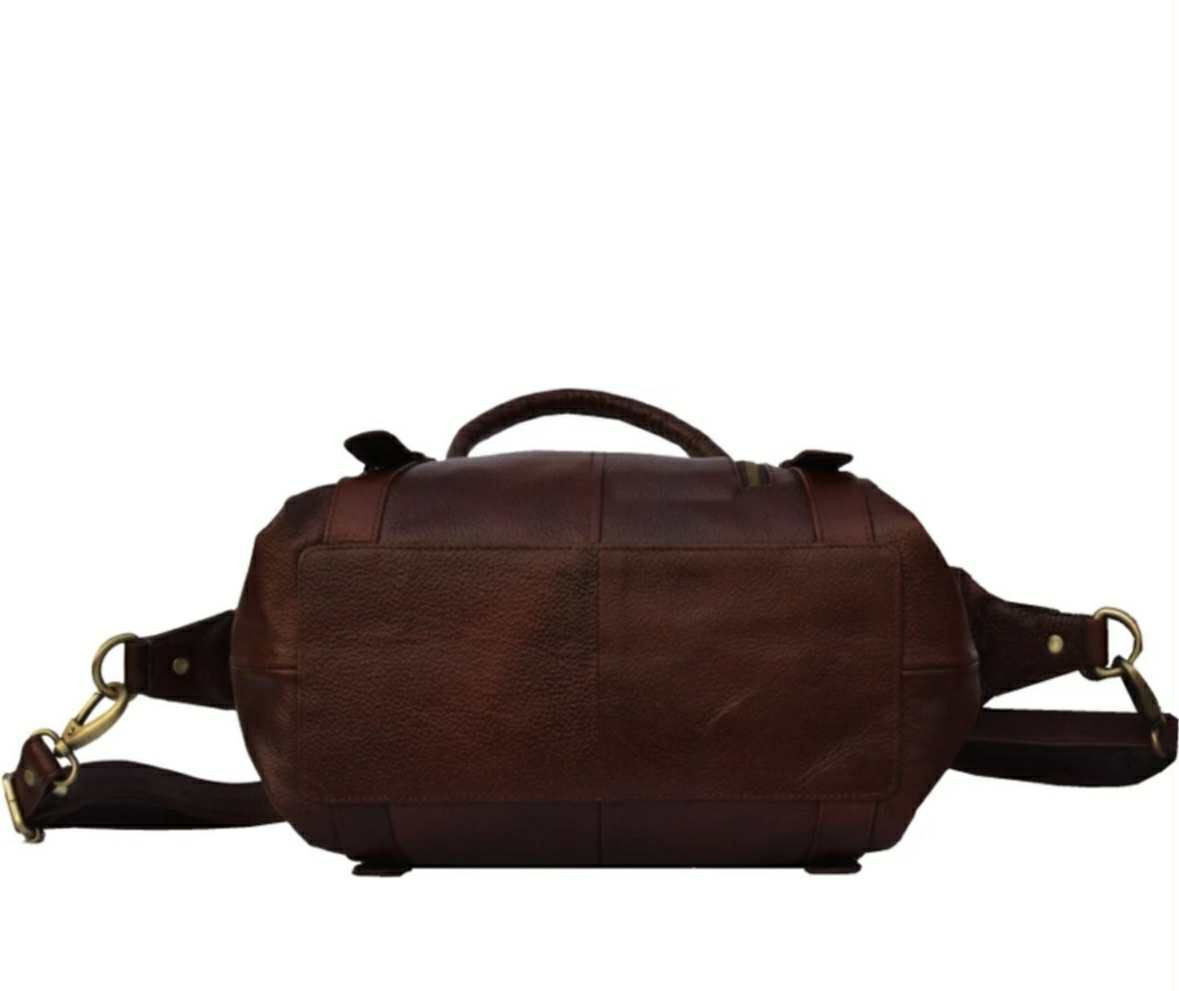 Leather University bag