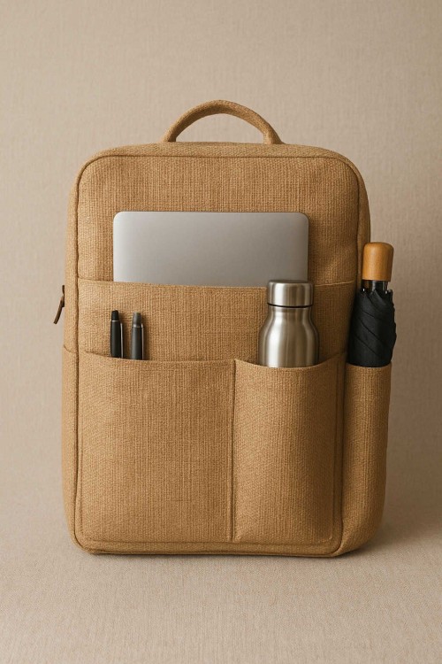 Jute Backpack